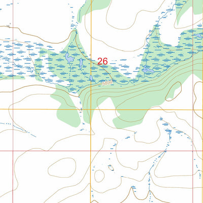 Volcano Butte, MT FSTopo Preview 2