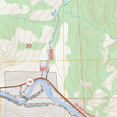 Wagon Wheel Gap, CO FSTopo Preview 3