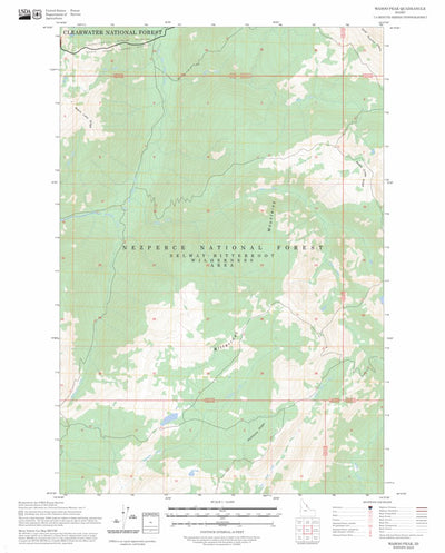 Wahoo Peak, ID FSTopo Preview 1