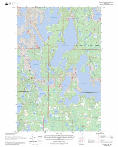 Wabana Lake, MN FSTopo Preview 1