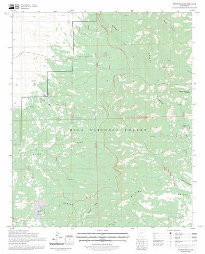 Wahoo Peak, NM FSTopo Preview 1