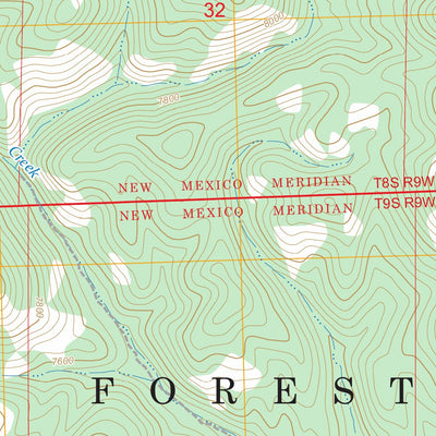Wahoo Peak, NM FSTopo Preview 3