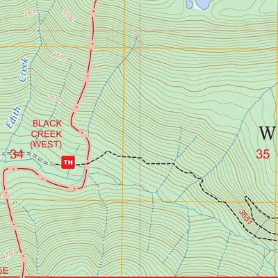 Waldo Lake, OR FSTopo Preview 3