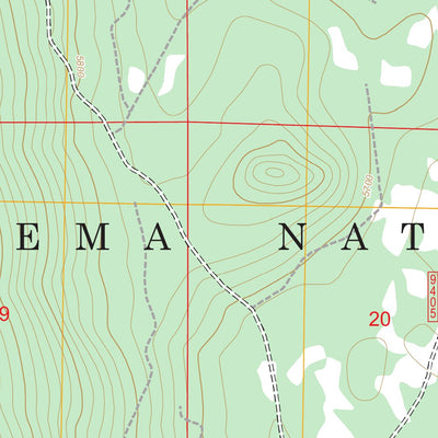 Walker Mountain, OR FSTopo Preview 2