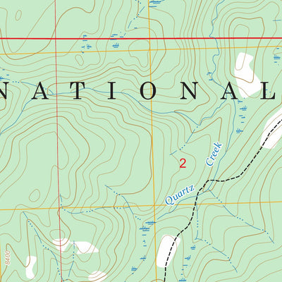 Walker Mountain, WY FSTopo Preview 2