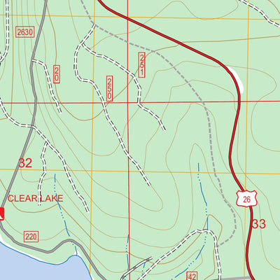 Wapinitia Pass, OR FSTopo Preview 2