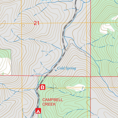 Warbonnett Peak, WY FSTopo Preview 3