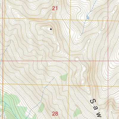 Warbonnet Peak, ID FSTopo Preview 3