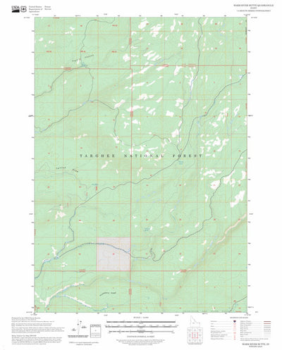 Warm River Butte, ID FSTopo Preview 1