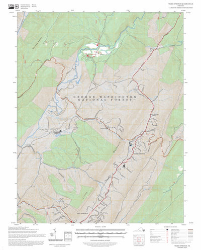 Warm Springs, VA FSTopo Preview 1