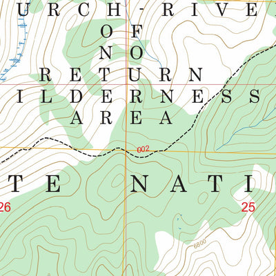 Wapiti Creek, ID FSTopo Preview 2