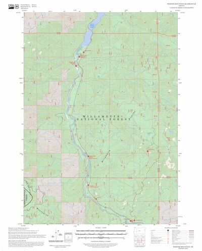Warner Mountain, OR FSTopo Preview 1