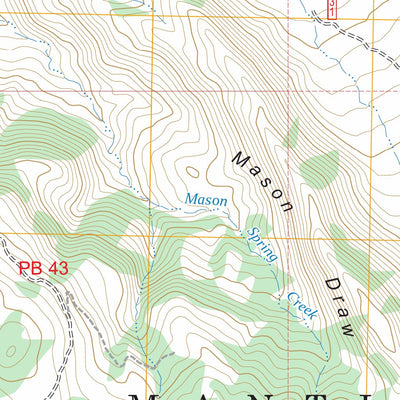 Warner Lake, UT FSTopo Preview 2