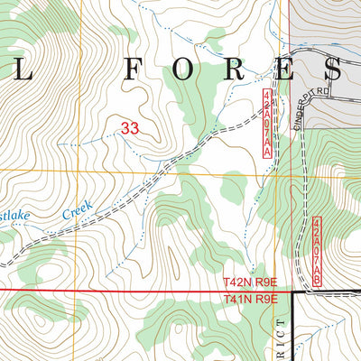 Washington Mountain, CA FSTopo Preview 2