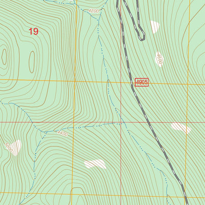 Warland Peak, MT FSTopo Preview 3