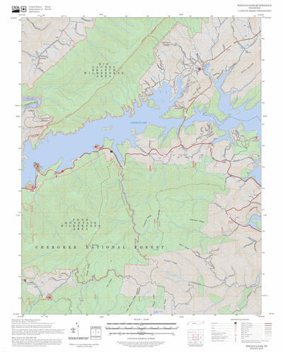 Watauga Dam, TN FSTopo Preview 1