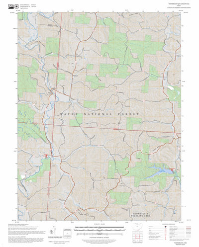 Waterloo, OH FSTopo Preview 1