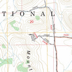 Waucoba Mountain, CA FSTopo Preview 2