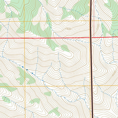 Waucoba Canyon, CA FSTopo Preview 3