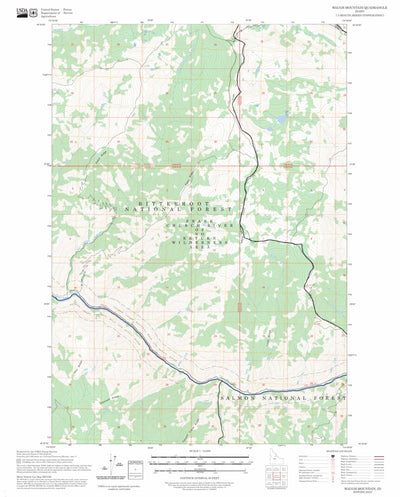Waugh Mountain, ID FSTopo Preview 1