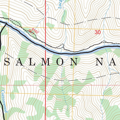 Waugh Mountain, ID FSTopo Preview 3