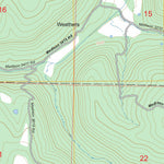 Weathers, AR FSTopo Preview 3