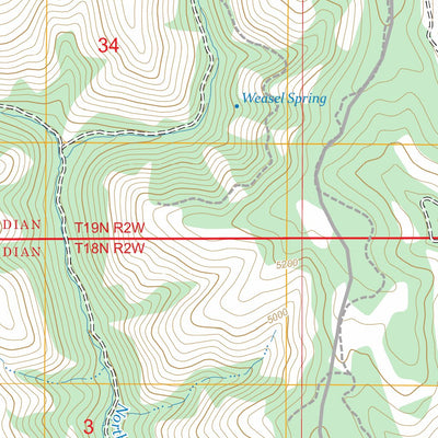 Weasel Gulch, ID FSTopo Preview 2