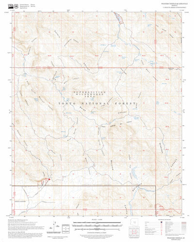 Weavers Needle, AZ FSTopo Preview 1