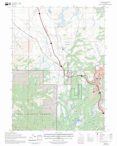 Weed, CA FSTopo Preview 1