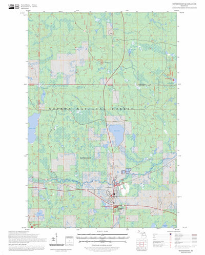 Watersmeet, MI FSTopo Preview 1