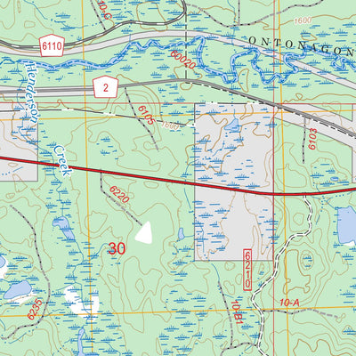 Watersmeet, MI FSTopo Preview 3