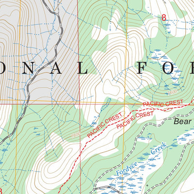 Webber Peak, CA FSTopo Preview 2