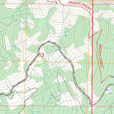 Webber Peak, CA FSTopo Preview 3