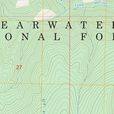 Weitas Butte, ID FSTopo Preview 2