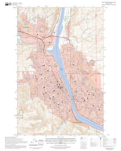 Wenatchee, WA FSTopo Preview 1