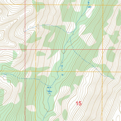 West Boulder Plateau, MT FSTopo Preview 3