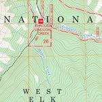 West Beckwith Mountain, CO FSTopo Preview 2