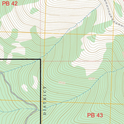 Werner Peak, MT FSTopo Preview 2