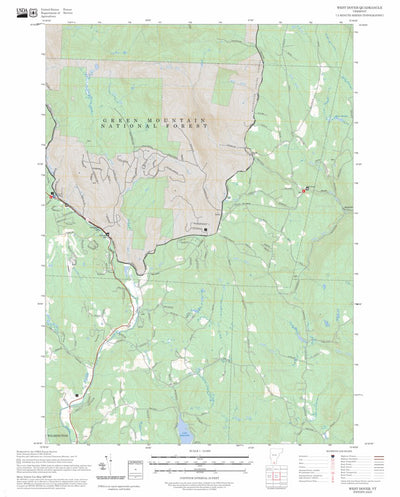 West Dover, VT FSTopo Preview 1