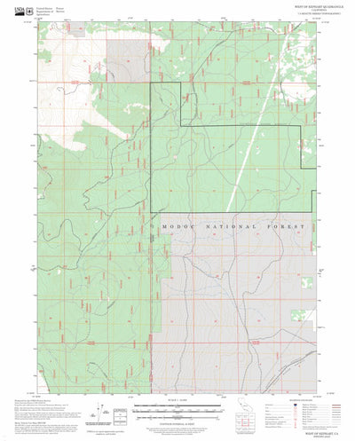 West of Kephart, CA FSTopo Preview 1