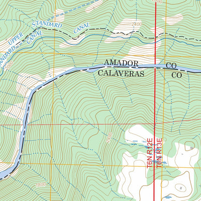 West Point, CA FSTopo Preview 3