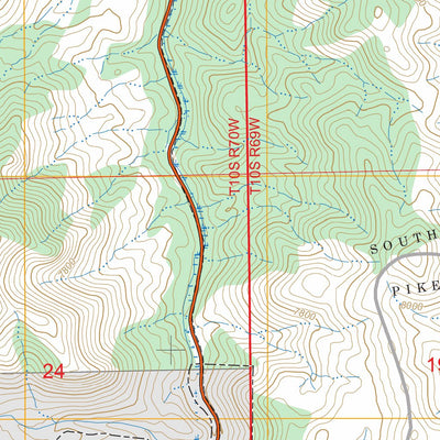 Westcreek, CO FSTopo Preview 3