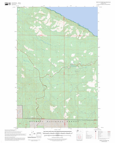 West of Pysht, WA FSTopo Preview 1