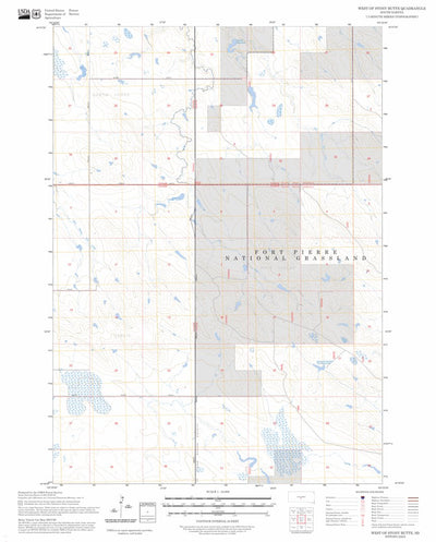 West of Stony Butte, SD FSTopo Preview 1