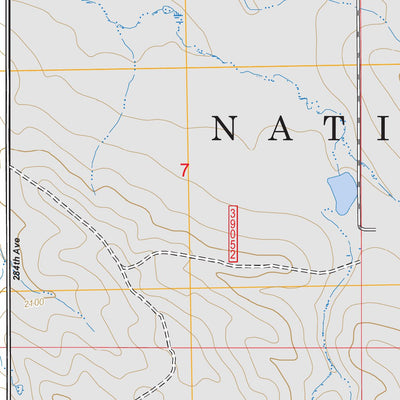 West of Stony Butte, SD FSTopo Preview 2