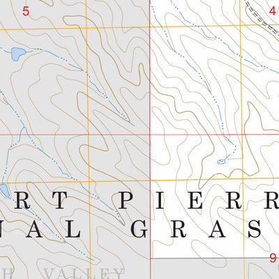 West of Stony Butte, SD FSTopo Preview 3