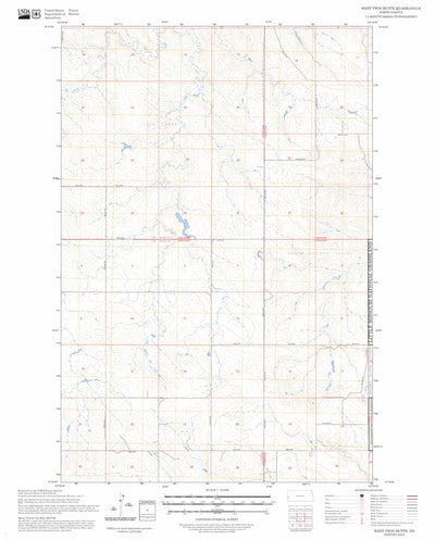 West Twin Butte, ND FSTopo Preview 1