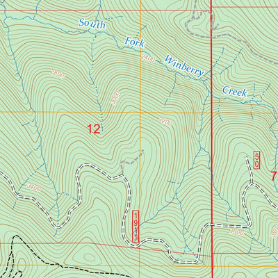 Westfir West, OR FSTopo Preview 3