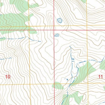 Whiskey Spring, MT FSTopo Preview 2