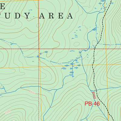 Whetstone Ridge, MT FSTopo Preview 2